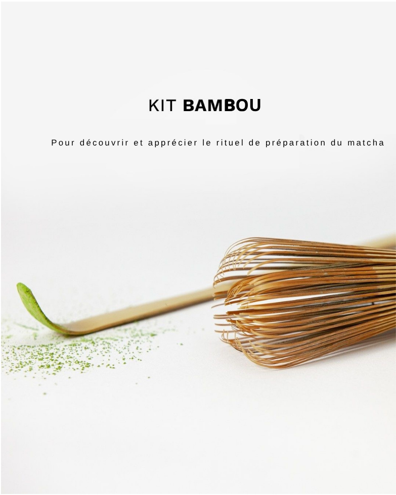 Kit Bambou (Chasen + Chashaku)