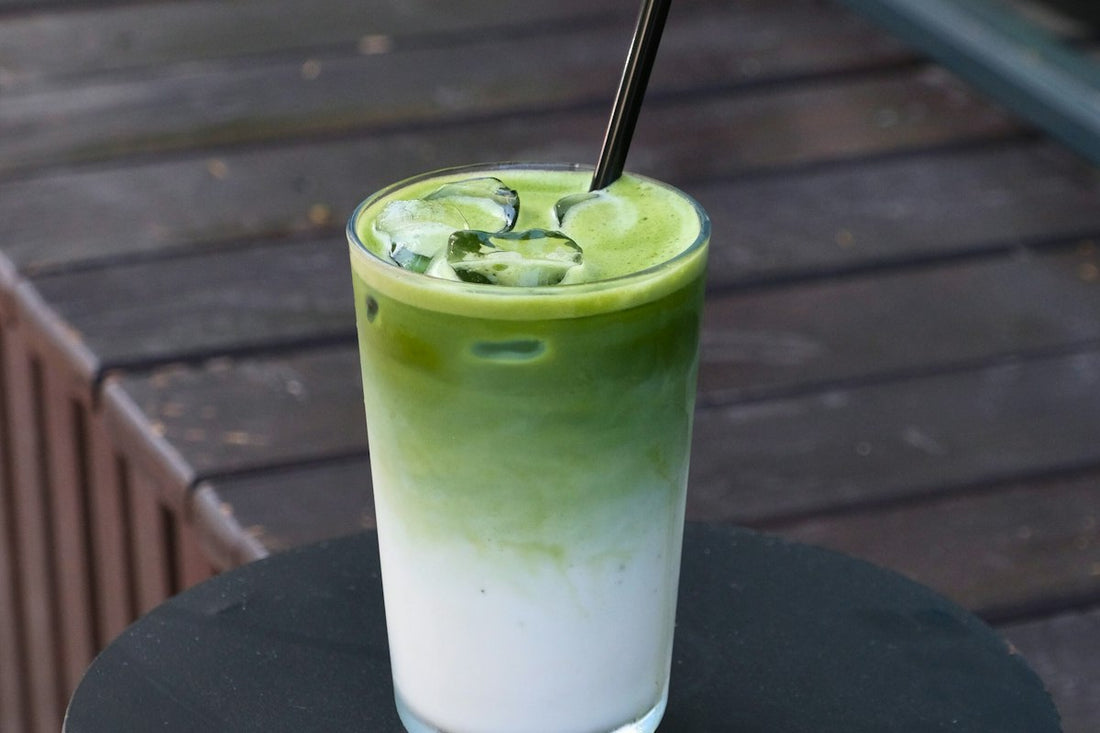 Matcha Frappé à la menthe - fraîcheur algérienne Matchilo