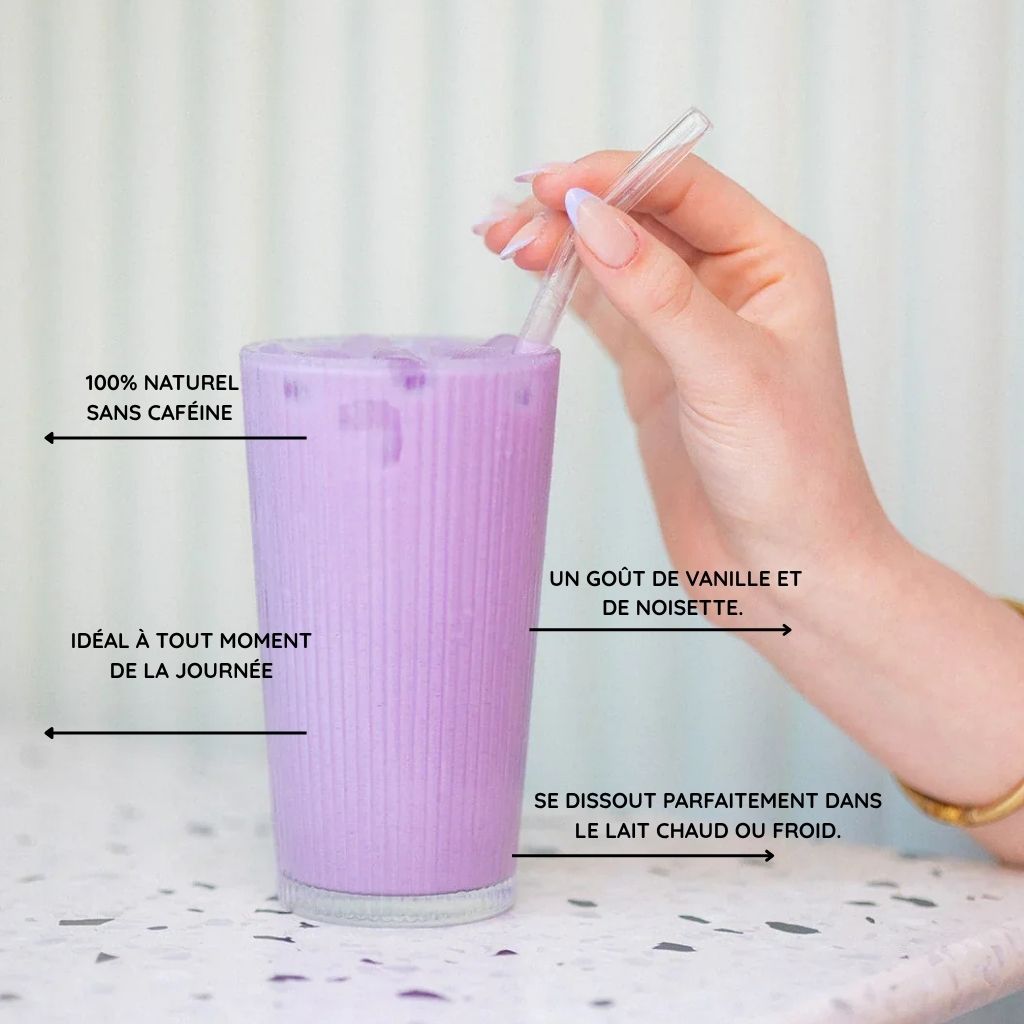 UBE – Poudre de Boisson Premium à l’Igname Violet