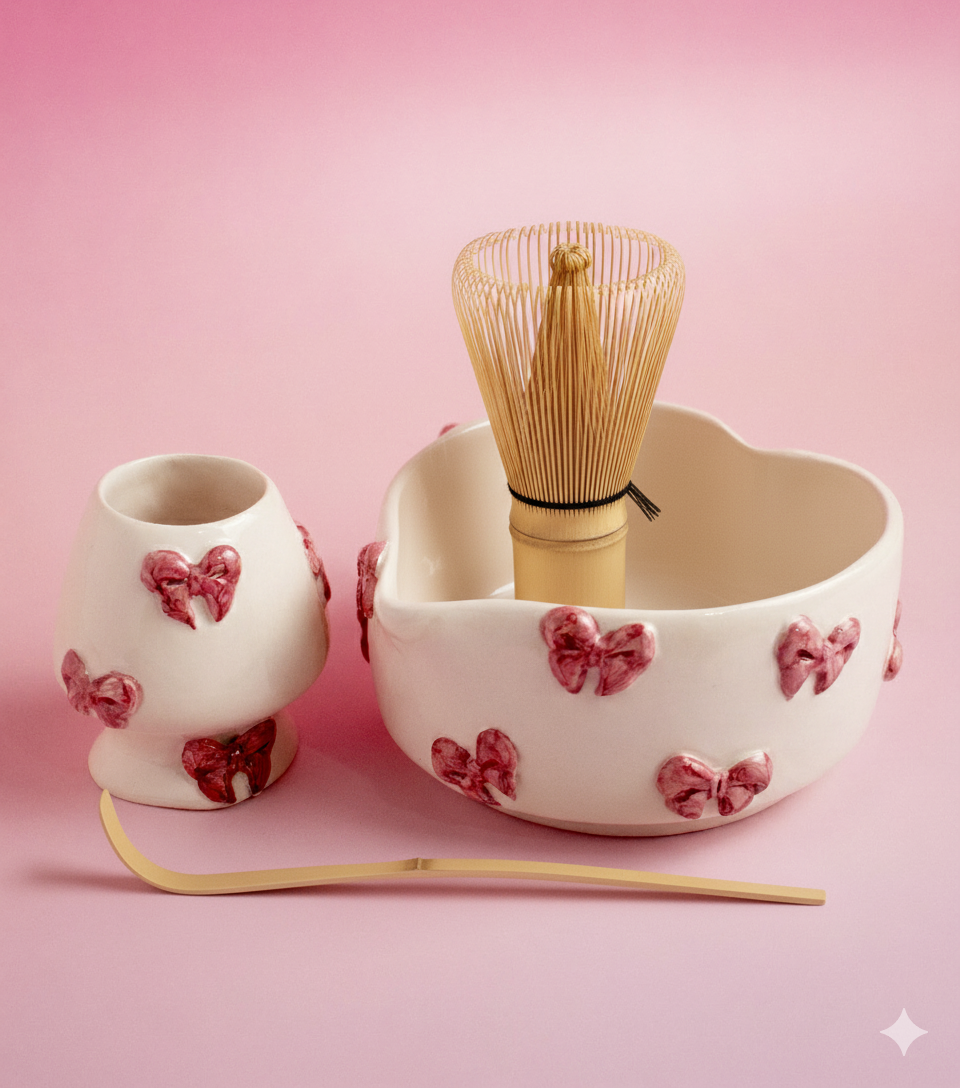 Sets de préparation Matcha  faits main – Desinge Exlusif