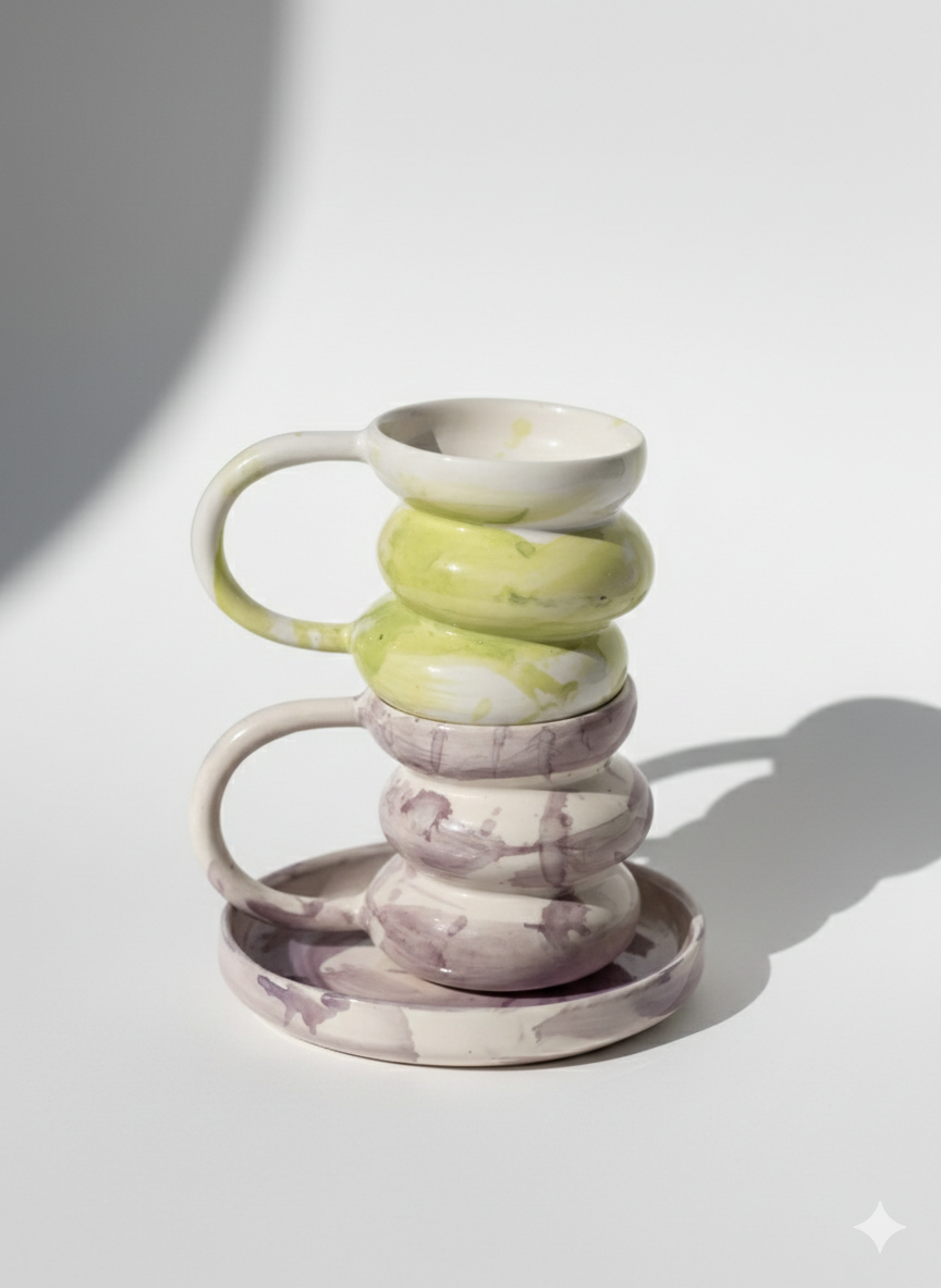 Mug Céramique Fait Main | Design Exclusif