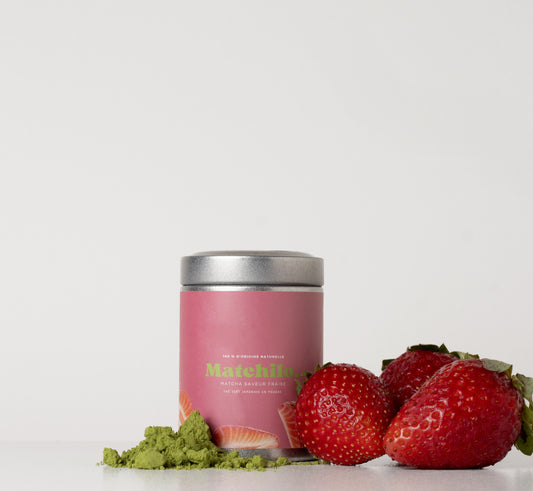 Matcha Fraise – Saveur Fruitée