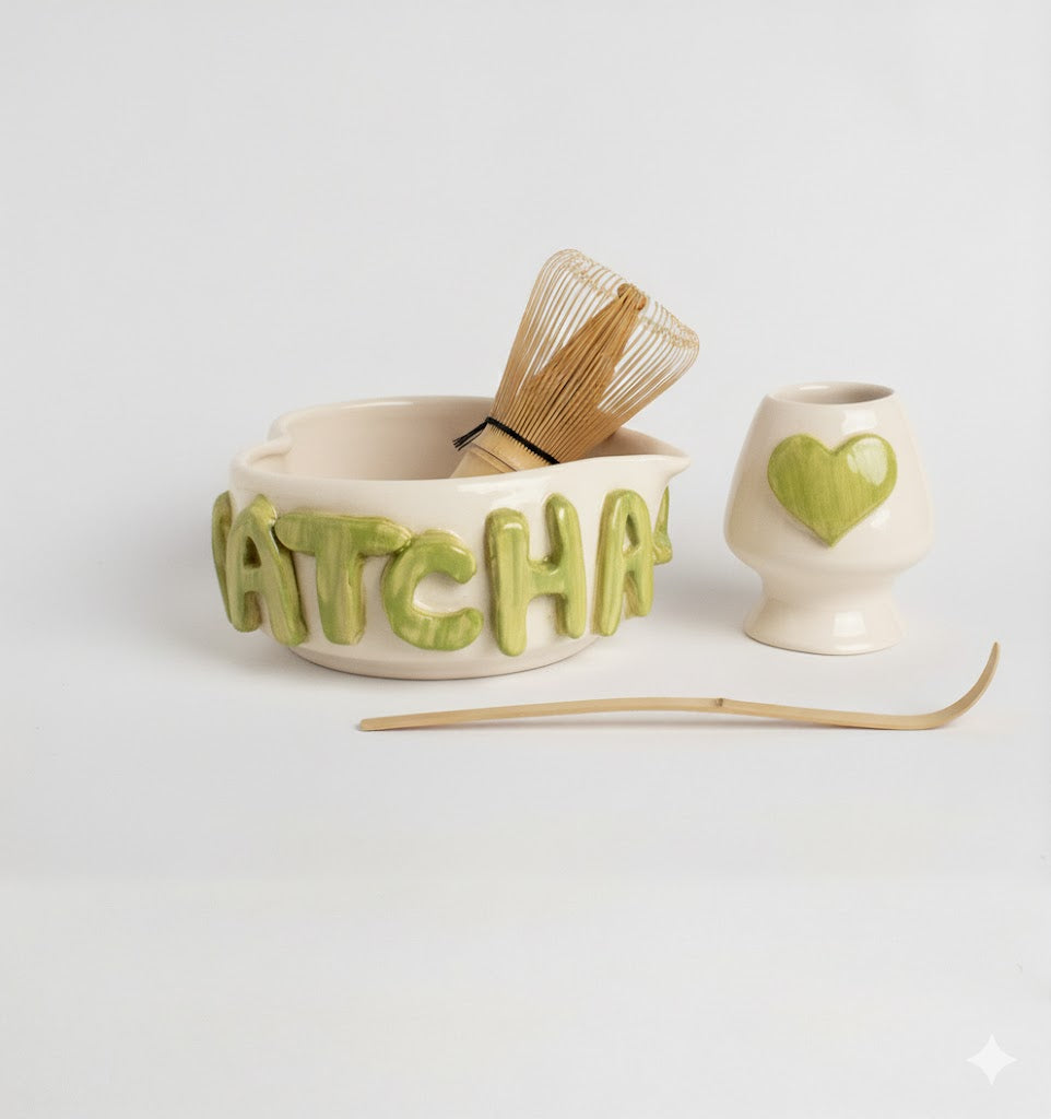 Sets de préparation Matcha  faits main – Desinge Exlusif